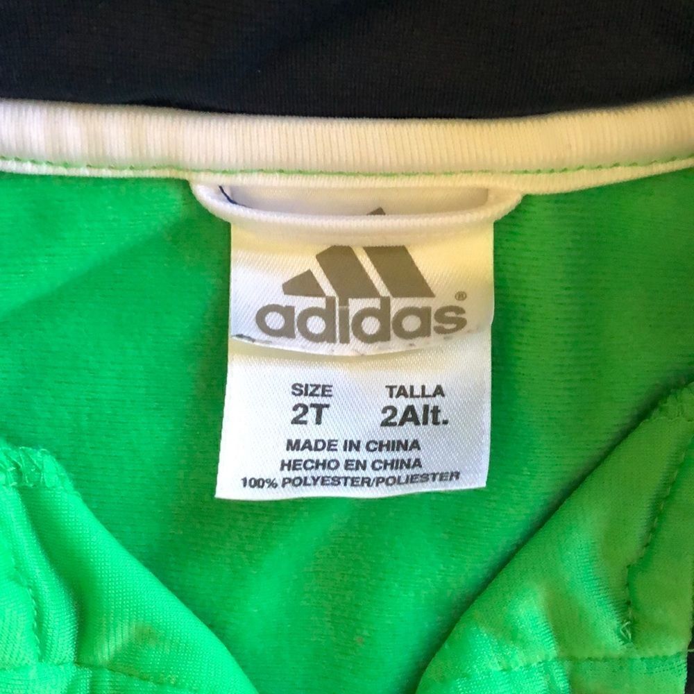 Adidas 2t Zip Jacket w/pockets - Picture 2 of 5